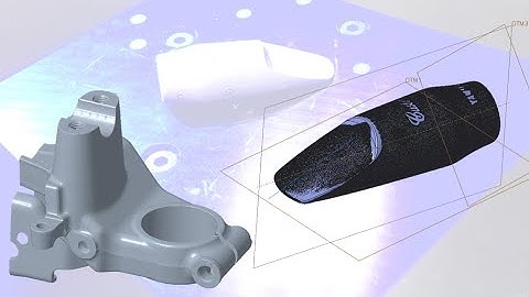 Reverse Engineering - CREO-Modelling with Scanned Geometry