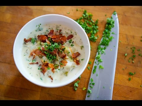 Quick Clam Chowder recipe SAM THE COOKING GUY