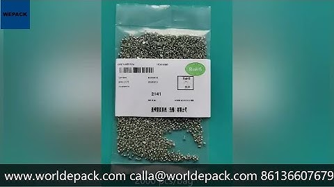 Small Screw Nut Bolt Button Counting Packaging Machine