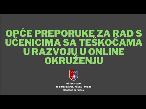 Video: Preporuke Za Grupni Rad