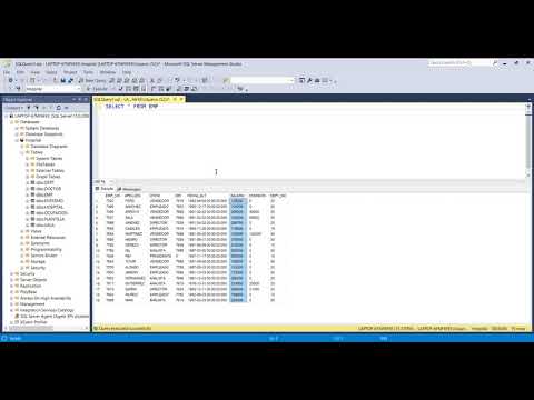 Video: ¿Cómo ejecuto una consulta SQL en SQL Server Management Studio?