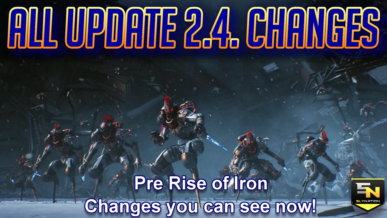 Destiny: Update 2.4-Rise of Iron Changes You Can See Right Now!