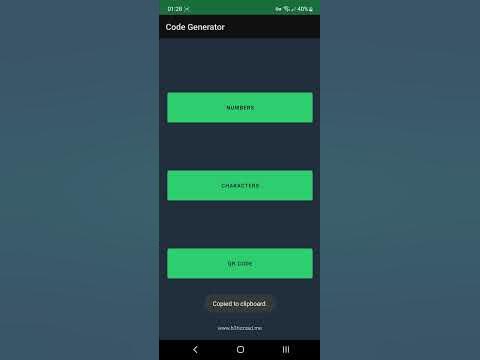 Random Code generator and Barcode Generator - YouTube
