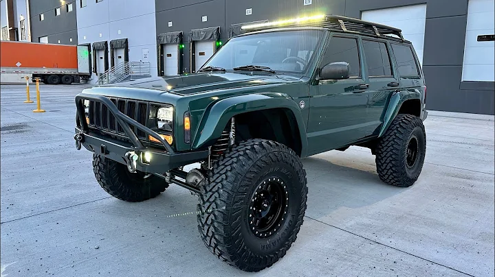 Built 2001 Forest Green Jeep Cherokee XJ