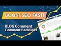 How to Build Powerful Blog Comment Backlinks in 2025