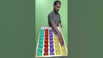 colour balls sorting challenge game #asmr #ytshorts #satisfying #games #fun #gaming #challange
