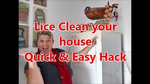 Easy Head lice House Cleaning Hack!!! How to clean your house after lice... Quick and Easy Hacks!!!