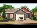 The Sims 4 Midwestern Family Home with Basement Stop Motion | No CC