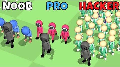 NOOB vs PRO vs HACKER in SURVIVAL GAME MASTER !