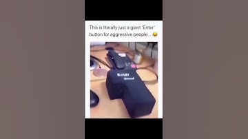 Literally a giant enter button😂😂😂#short [Video: _thepcmasterrace on TikTok]