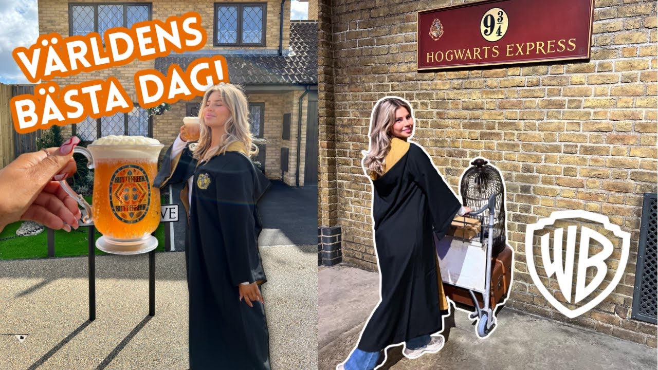 London vlogg: BESÖKER HARRY POTTER STUDIOS I LONDON ⚡️