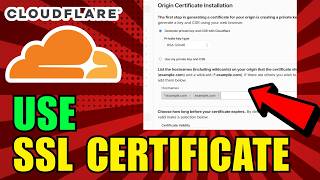 How To Use Cloudflare SSL Certificate, Get & Install Free SSL (2026) (Beginners Guide)