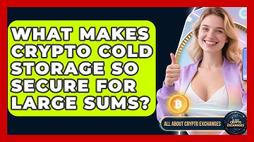 What Makes Crypto Cold Storage So Secure For Large Sums? - All About Crypto Exchanges