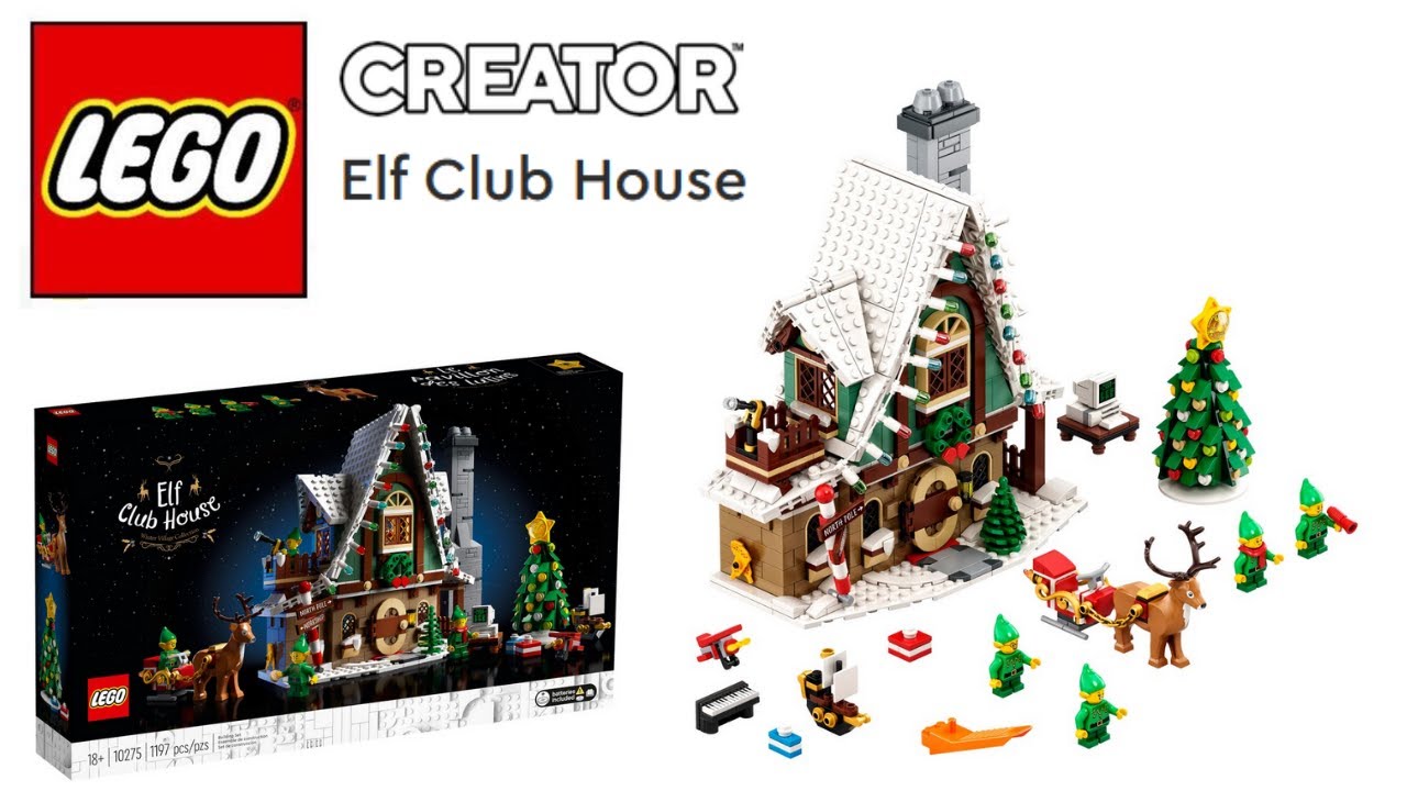 LEGO Creator Set 10275 Elf Club House Released on 1st October 2020