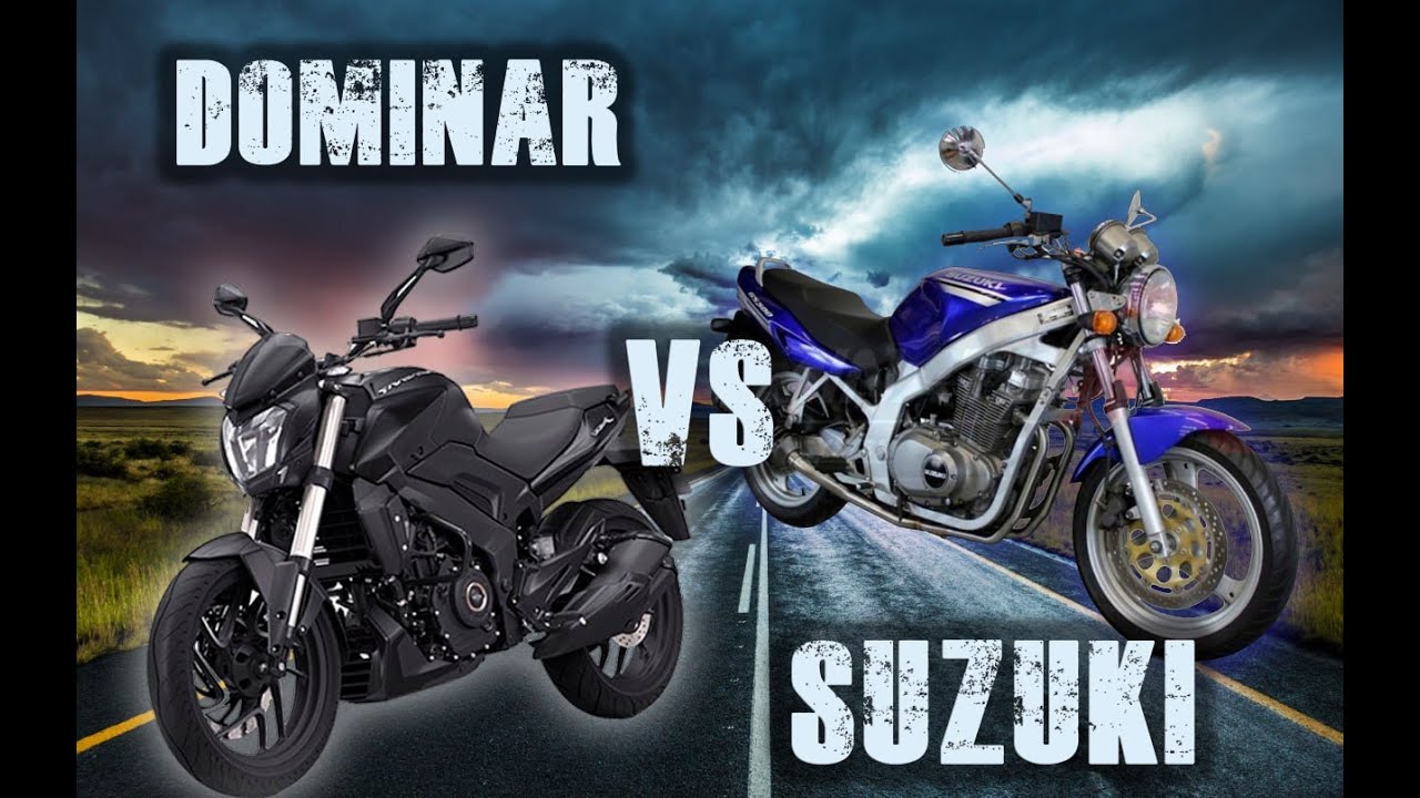 Старий японець vs Новий індус: Suzuki GS500 vs Bajaj Dominar