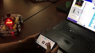 MakeCode Monday, Mbit app and Mecanum wheel transporter, iOS and Android control Microbit V2