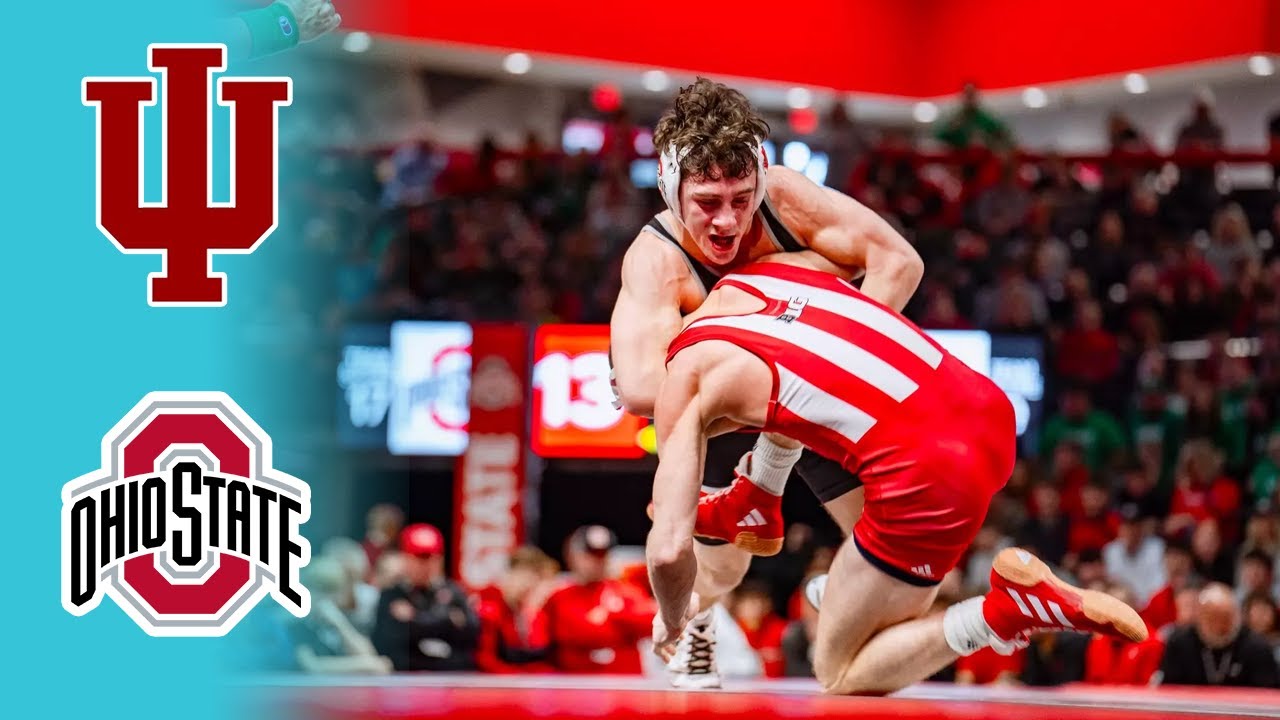 Indiana vs Ohio State Full Duals Men's College Wrestling 2026