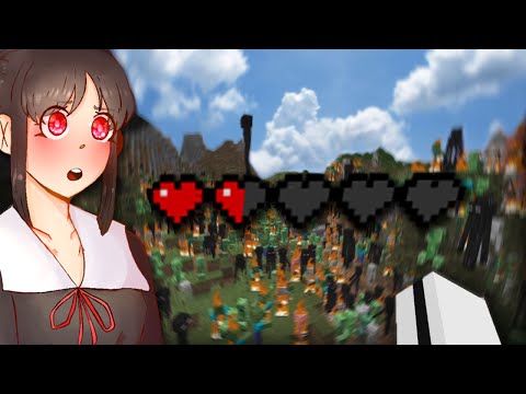 Minecraft, só que CHOVE MONSTROS!! - Minecraft, só que CHOVE MONSTROS!!