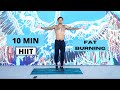 10 Min FAT BURNING HIIT workout (NO EQUIPMENT) CARDIO