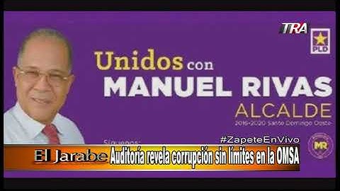 Marino Zapete: Auditoria revela corrupción sin limites en la OMSA. Seg-3 16-04-18