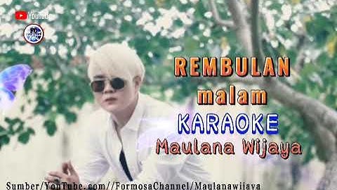 Rembulan Malam || Maulana Wijaya Lirik Karaoke || Lagu SlowRock Minang