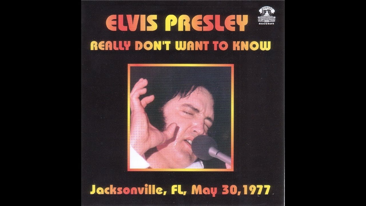 I Really Don T Want To Know By Elvis Presley Lyrics