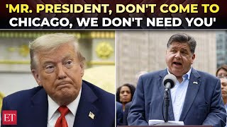 ‘Dictator Trump, stay out of Chicago!’: Illinois Gov Pritzker slams US Prez's plan to deploy troops