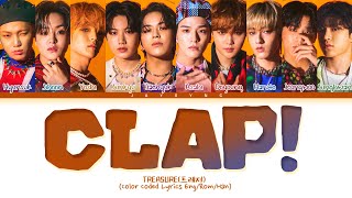 Treasure트레저 - Clap Color Coded Lyrics Engromhan