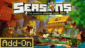 SEASONS ADDON Adds Realistic Experience To Your Minecraft Survival Worlds