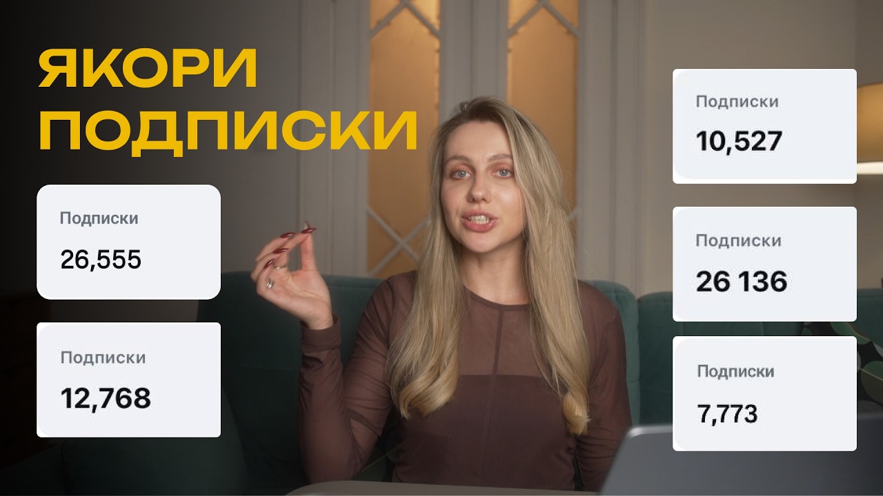 Как делать видео с которых аномально подписываются — Transcript