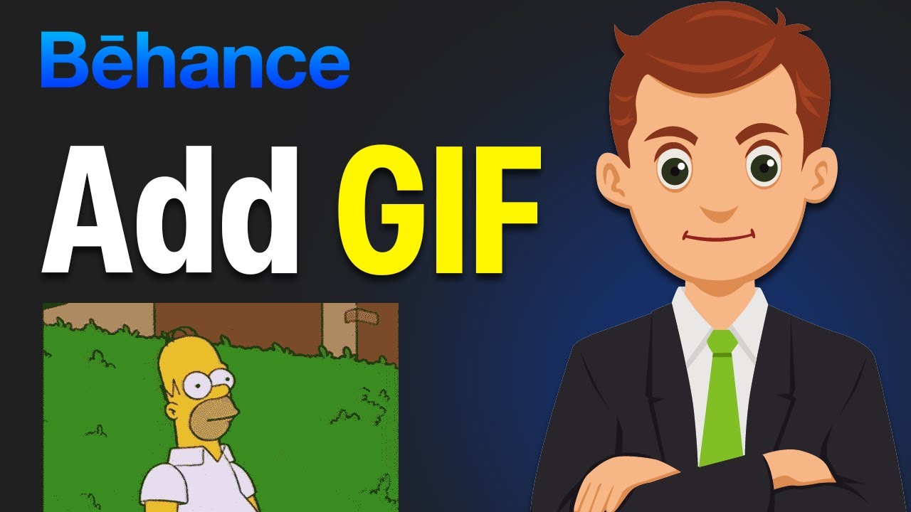 How To Put A GIF In Behance - Step By Step (2026 Guide) - YouTube