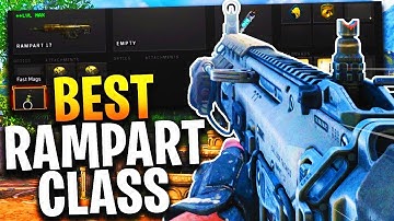 INSANE RAMPART BUFF AFTER UPDATE! BEST RAMPART 17 CLASS SETUP BO4