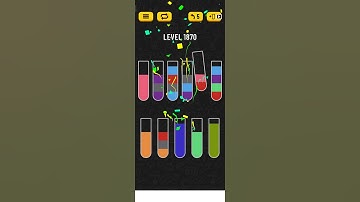 water sort puzzle - level 1870