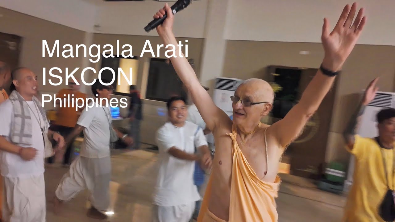 Mangala Arati - ISKCON / Philippines -Led by HH Janananda Goswami