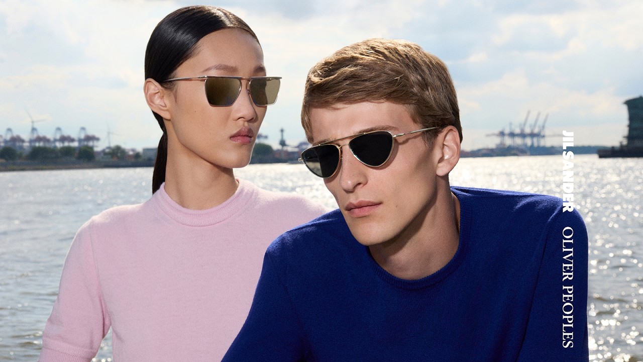 JIL SANDER AND OLIVER PEOPLES EYEWEAR COLLABORATION