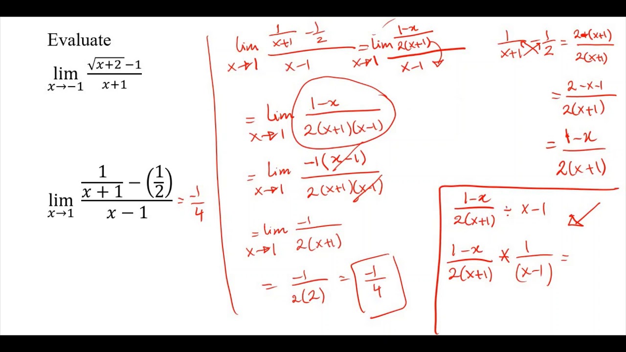 Evaluating Limits Algebraically Worksheet