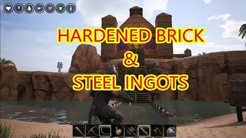 Master the Art of Crafting Hardened Brick and Steel Ingots in Conan Exiles