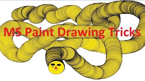 How to draw a Snake in ms paint #mspaint #viral #asmr #viralshort #computer #gaming 