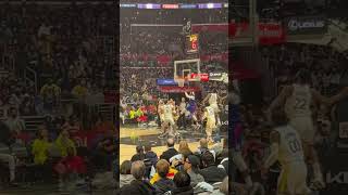 Reggie Jackson Slam Dunk @laclippers vs @warriors NBA