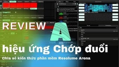 Tạo Hiệu Ứng Chớp Đuổi Chaser Effect Trực Tiếp Trong Resolume Arena Bằng Solid Color[ElementPik.com]