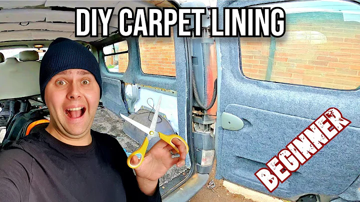 Carpet Lining My Renault Trafic Camper Van | Budge...