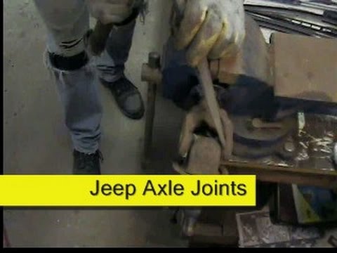 Jeep Axle Joint replacement Dana 30 44 how to DIY