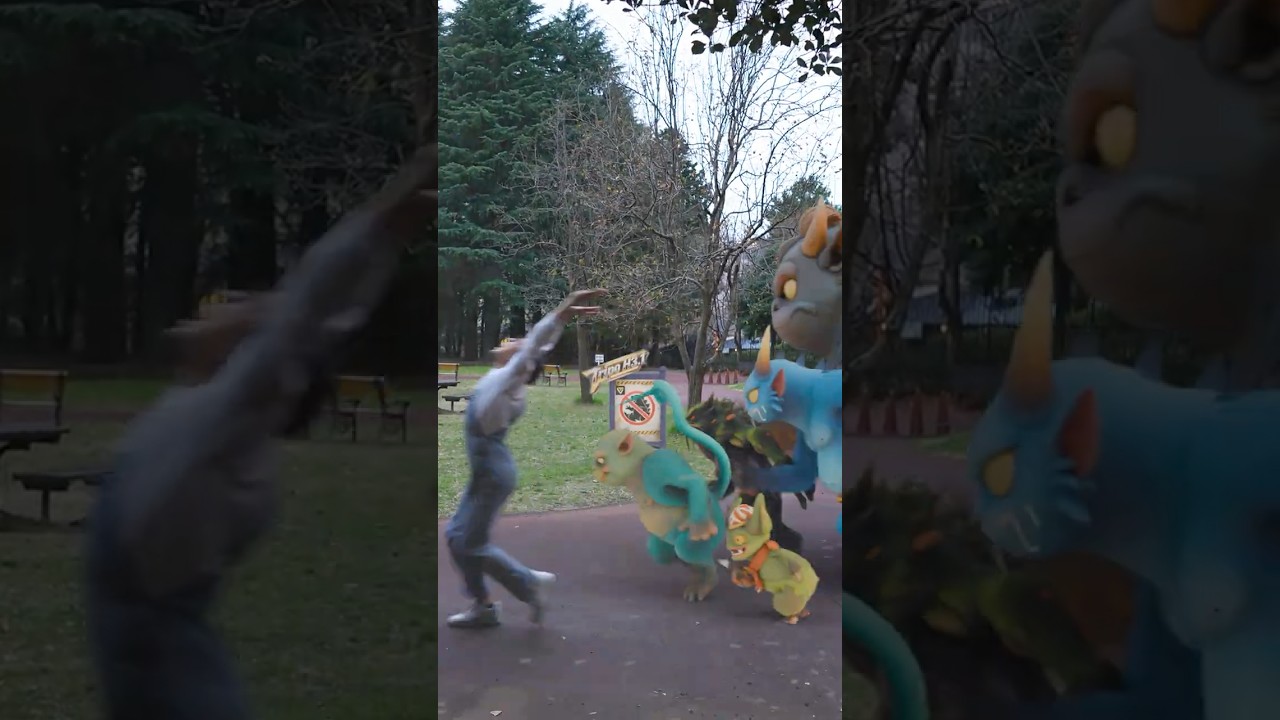 Wait for the end...🏃‍♂️💨 #Tripo #TripoAI #vfx #cgi #funny #shorts