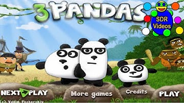 3 Pandas game Walkthrough Full Gameplay   3 Pandas game All level