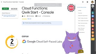 Cloud Functions: Qwik Start - Console  | #2024 | #GSP081 |#qwiklabs