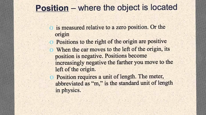 properties of motion video