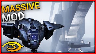 I PUT WATERWORKS IN MY MASSIVE MODDED MAP - Halo 3 Mods #240