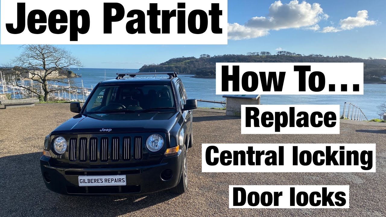 Jeep Patriot / Compass Door Lock Replacement - Central Locking - YouTube