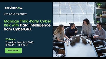 Manage Third-Party Cyber Risk with Data Intelligence from CyberGRX