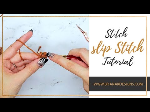 How to Slip Stitch in Crochet for Beginners (Step by Step)